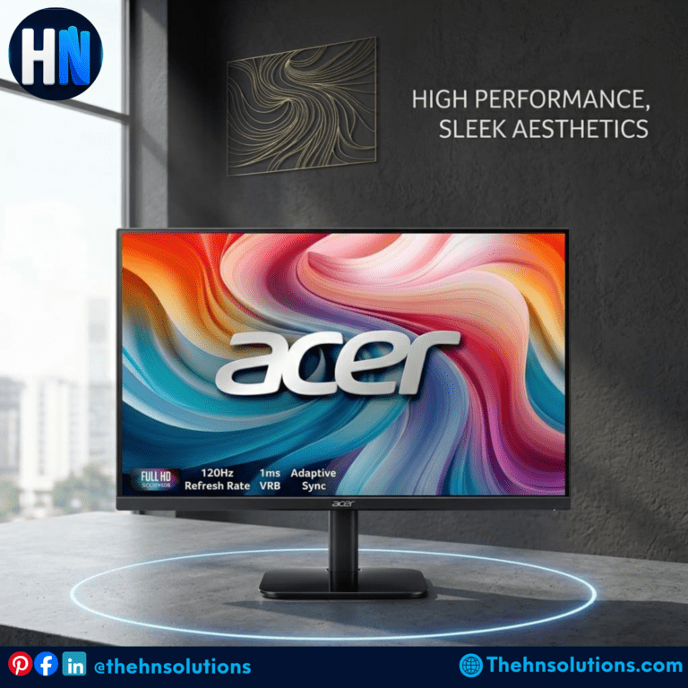 Acer 27″ IPS Monitor 120Hz 1ms FreeSync – Full HD 99% sRGB
