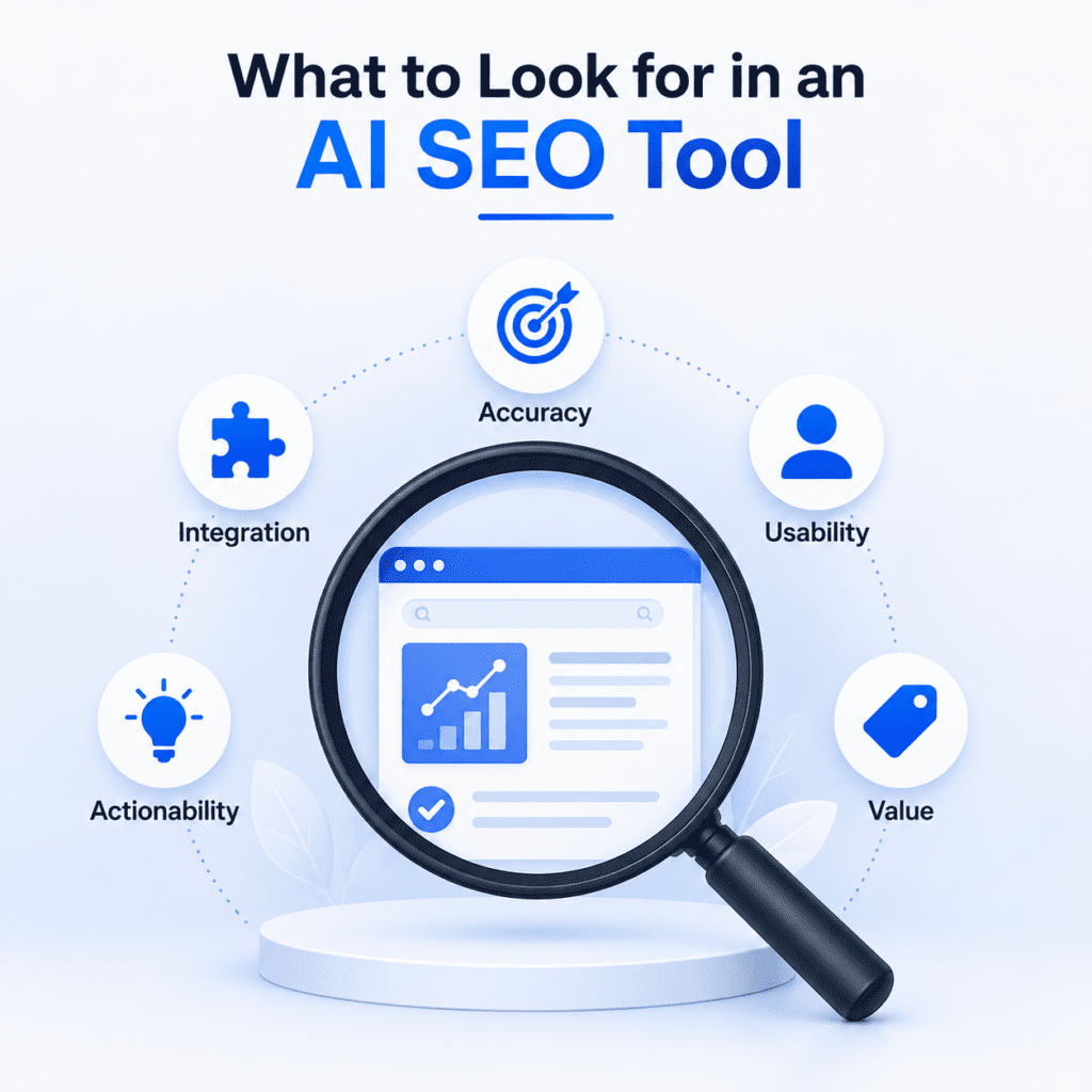 what to look for in an ai seo tool best ai seo tools for beginners