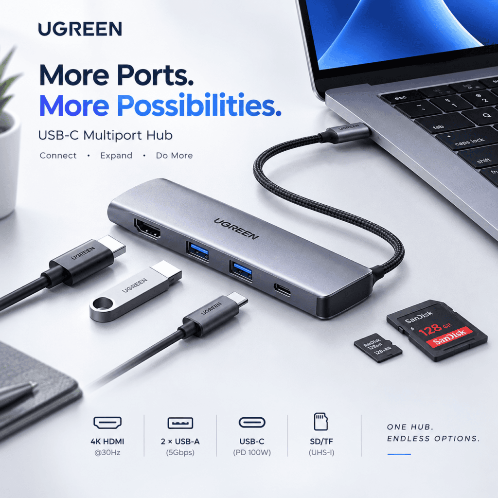 Anker 7-in-1 USB-C Hub Review: The Ports Your Laptop Lost