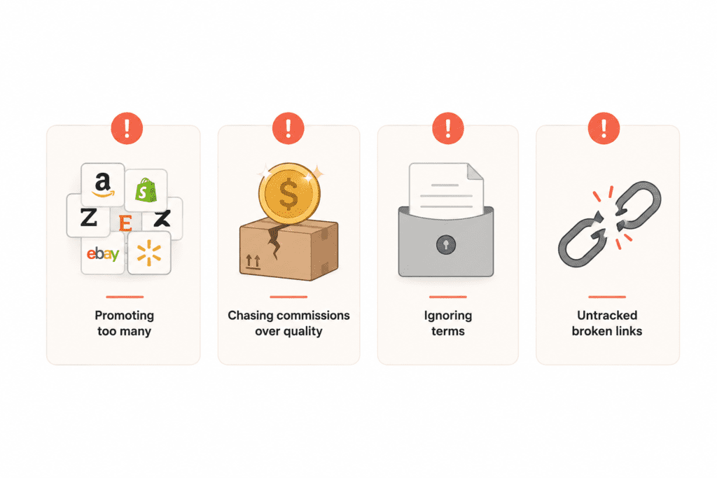 Common Mistakes with Daily Payout Affiliate Programs