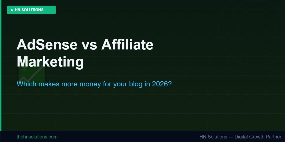 Google AdSense vs affiliate marketing — which makes more money