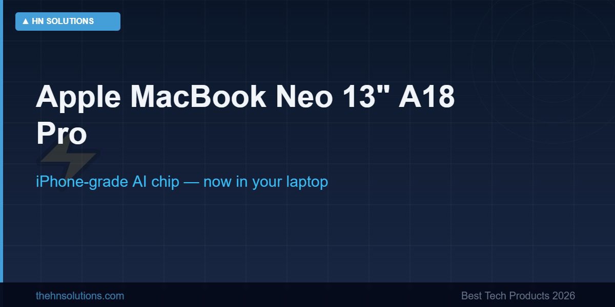Apple MacBook Neo 13 A18 Pro 2026 best value MacBook