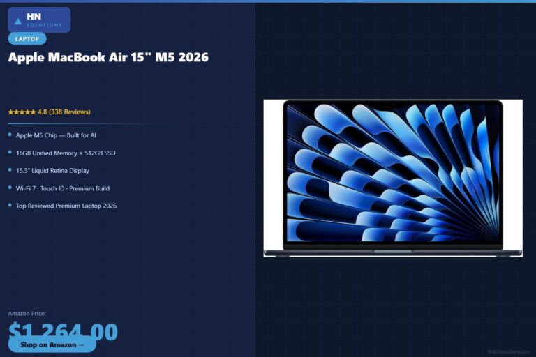 Apple 2026 MacBook Air 15-inch with M5 Chip