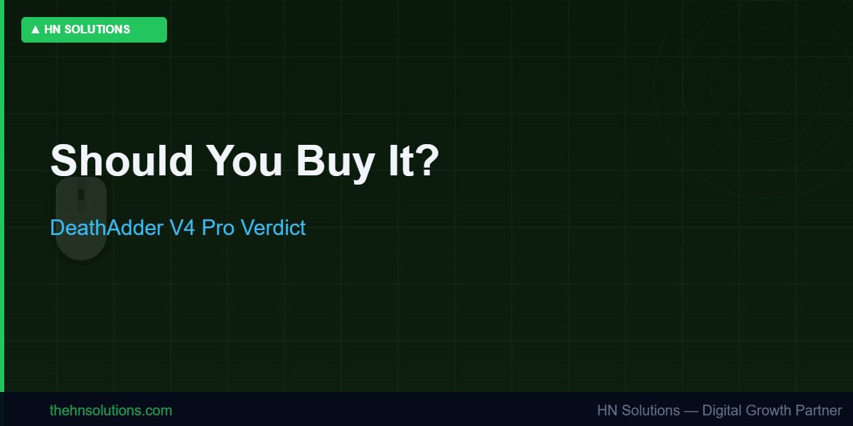 Should you buy the Razer DeathAdder V4 Pro in 2026?