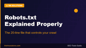 Robots.txt Guide: Control Crawlers, Block AI Bots, Avoid the Killer Slash