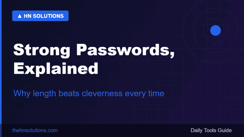 How Strong Is Your Password, Really?
