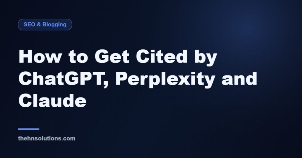 Generative Engine Optimization: How to Get Cited by AI in 2026